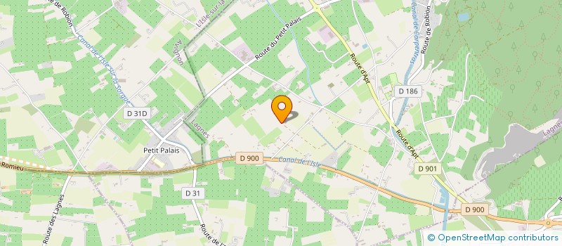 localisation de l'entreprise SOLUTION DGH  LAGNES