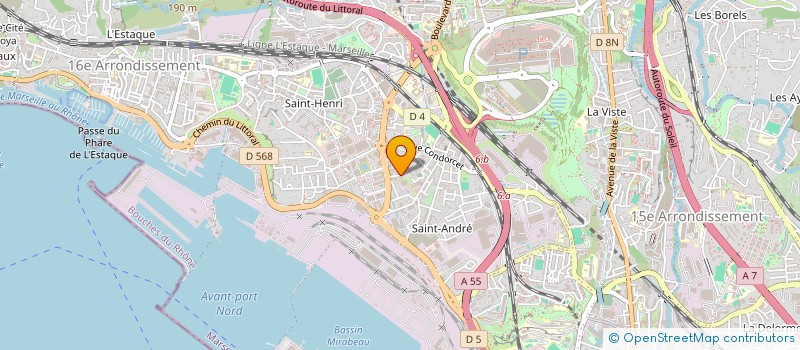 localisation de l'entreprise SOLUTION E-COMMERCE à MARSEILLE