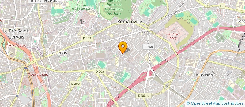 localisation de l'entreprise SOLUTION ECO ENERGIE à ROMAINVILLE