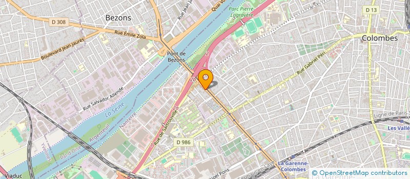 localisation de l'entreprise SOLUTION ELECTRIQUE à COLOMBES