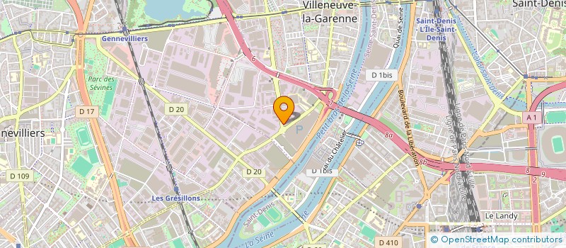 localisation de l'entreprise SOLUTION ENERGIE à VILLENEUVE-LA-GARENNE
