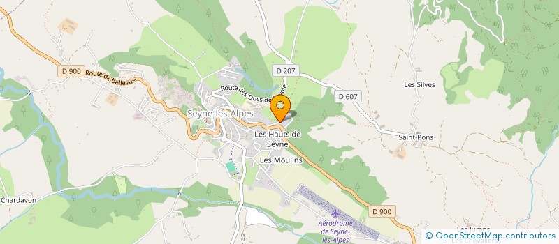 localisation de l'entreprise SOLUTION ENERGIE CONCEPT à SEYNE
