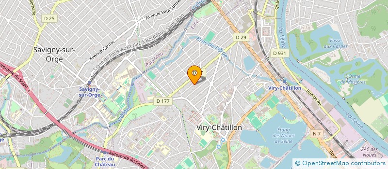 localisation de l'entreprise SOLUTION ENERGIE DE FRANCE à VIRY-CHATILLON