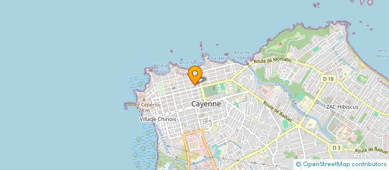 localisation de l'entreprise SOLUTION EXPERTISE à CAYENNE