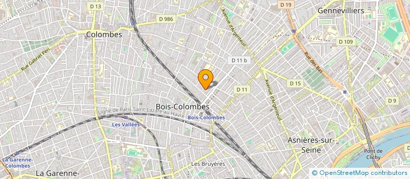 localisation de l'entreprise SOLUTION FIBRE à BOIS-COLOMBES