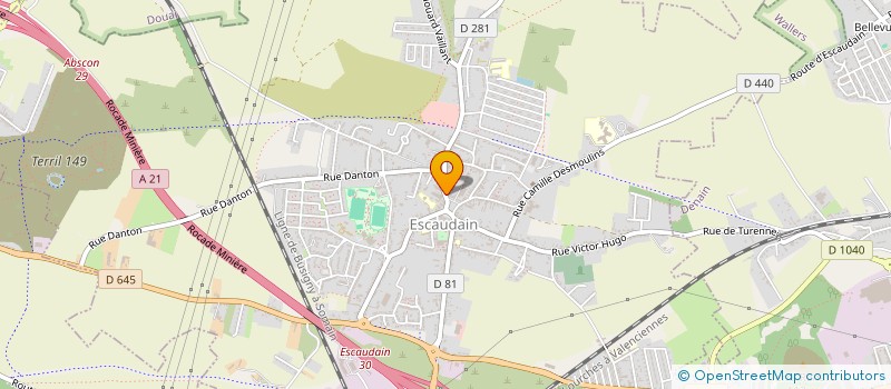 localisation de l'entreprise SOLUTION FIBRE à DOUCHY-LES-MINES