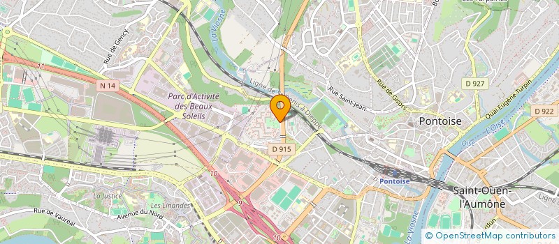 localisation de l'entreprise SOLUTION GC à PONTOISE