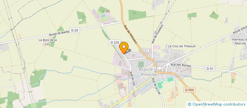 localisation de l'entreprise SOLUTION HOME  BEAUNE-LA-ROLANDE