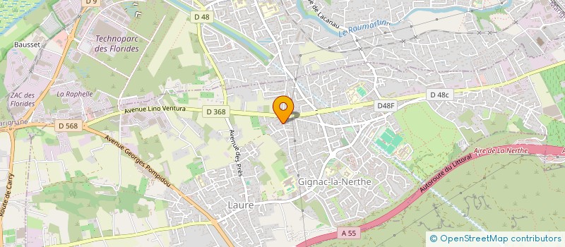 localisation de l'entreprise SOLUTION IMMOBILIER CONSULTING à GIGNAC-LA-NERTHE