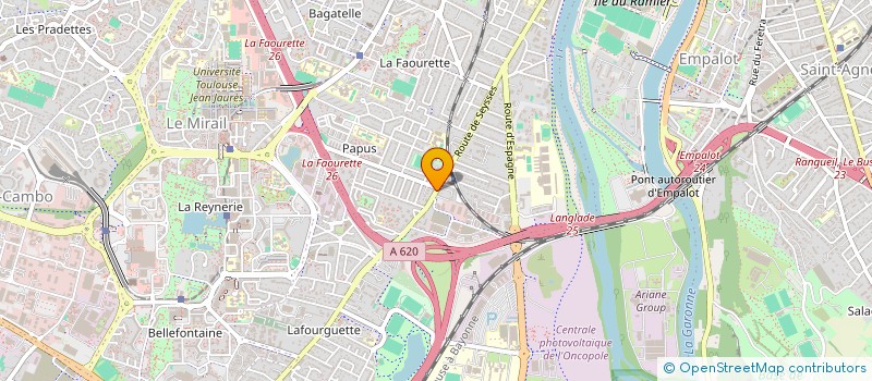 localisation de l'entreprise SOLUTION INTERMEDIAIRE à TOULOUSE
