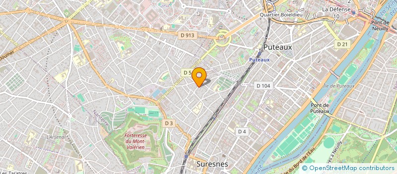 localisation de l'entreprise SOLUTION INTERNATIONAL à SURESNES
