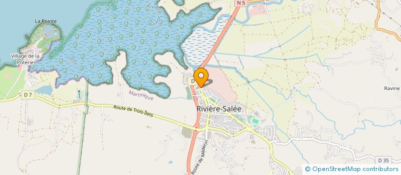localisation de l'entreprise SOLUTION INVEST à RIVIERE SALEE