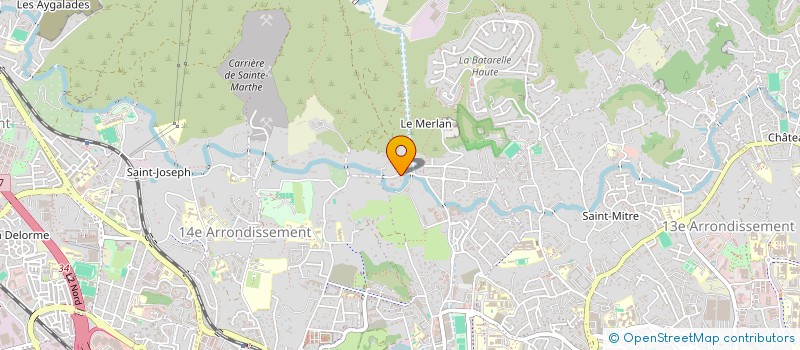 localisation de l'entreprise SOLUTION LOGEMENT VACANT à MARSEILLE