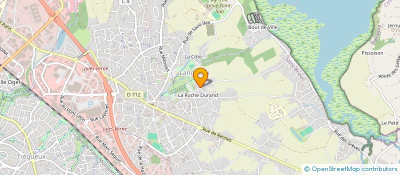 localisation de l'entreprise SOLUTION LOGIK  LANGUEUX