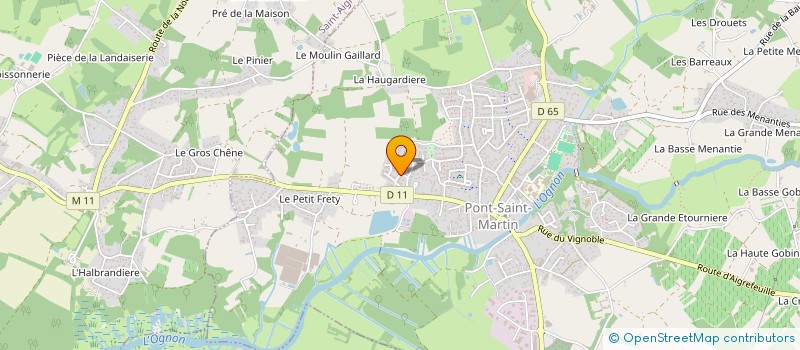 localisation de l'entreprise SOLUTION MAISON & JARDIN  PONT-SAINT-MARTIN