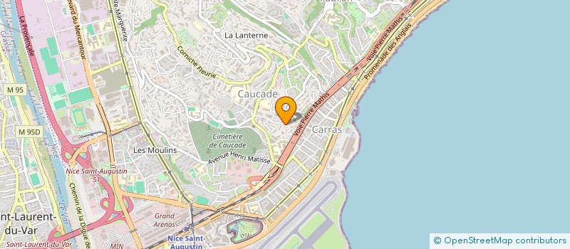 localisation de l'entreprise SOLUTION MENAGE à NICE