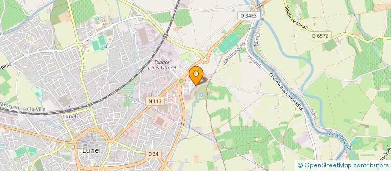 localisation de l'entreprise SOLUTION MOBILE  LUNEL