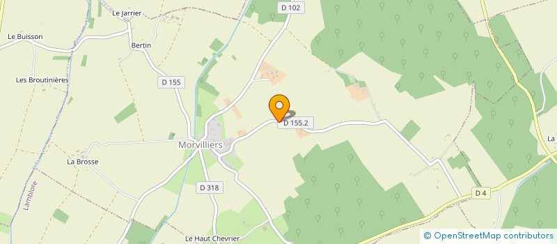 localisation de l'entreprise SOLUTION PARE-BRISE 28 à MORVILLIERS