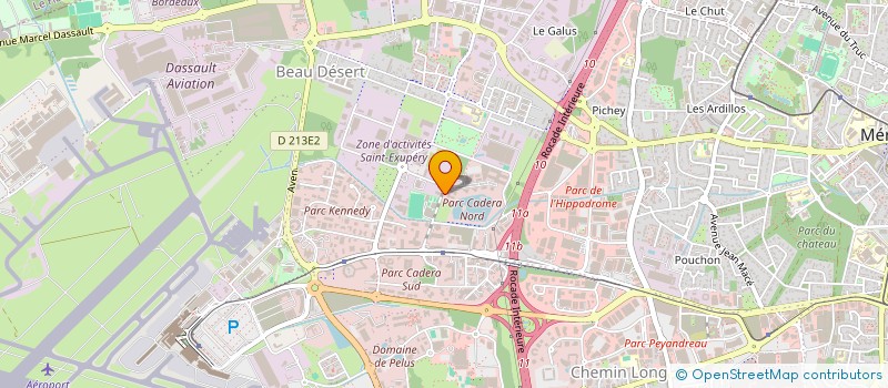 localisation de l'entreprise SOLUTION PARKING LYON  MERIGNAC