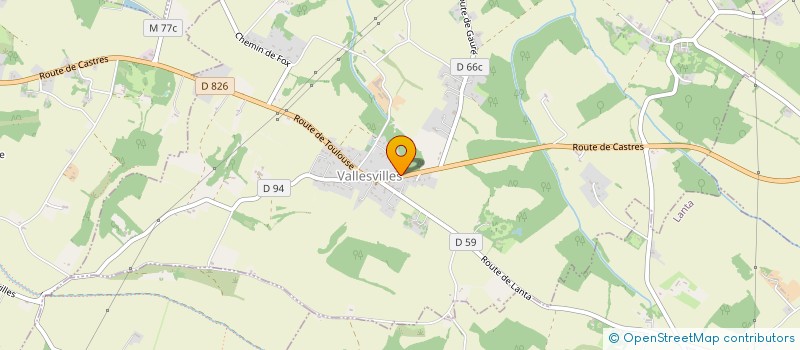 localisation de l'entreprise SOLUTION PISCINE & CO  VALLESVILLES
