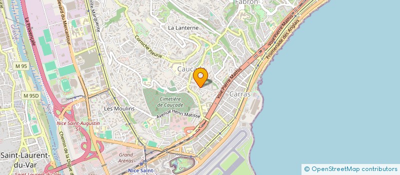 localisation de l'entreprise SOLUTION PORTAIL à NICE