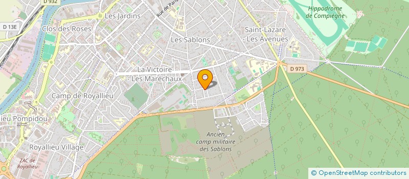 localisation de l'entreprise SOLUTION PREMIUM  COMPIEGNE