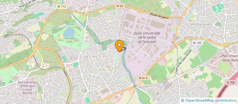 localisation de l'entreprise SOLUTION R2 à LE CRES