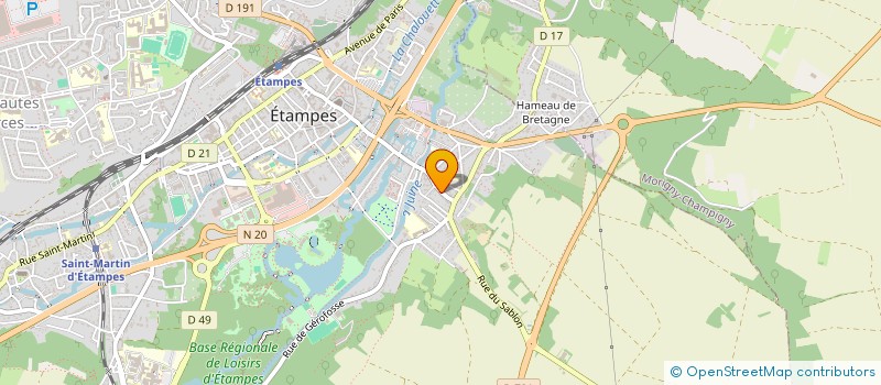 localisation de l'entreprise SOLUTION RENOV à ETAMPES