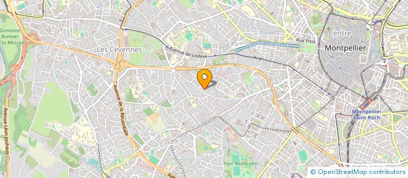 localisation de l'entreprise SOLUTION SOFT INFORMATIQUE à MONTPELLIER