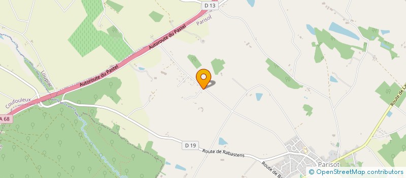 localisation de l'entreprise SOLUTION SOLELH  PARISOT