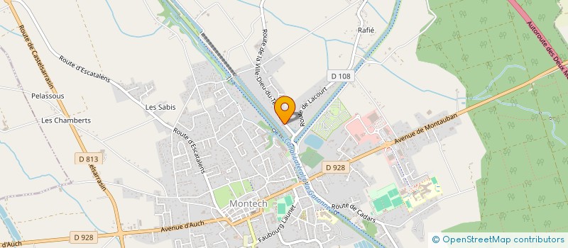 localisation de l'entreprise SOLUTION TAXI 82  MONTAUBAN