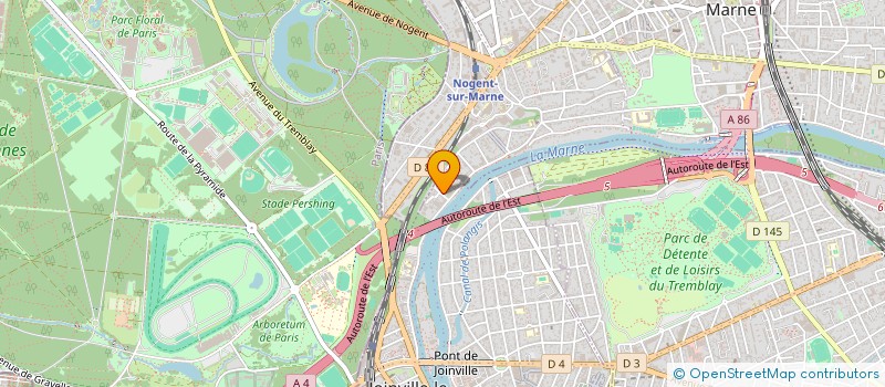 localisation de l'entreprise SOLUTION TECHNIQUE EN GENIE CLIMATIQUE  JOINVILLE-LE-PONT