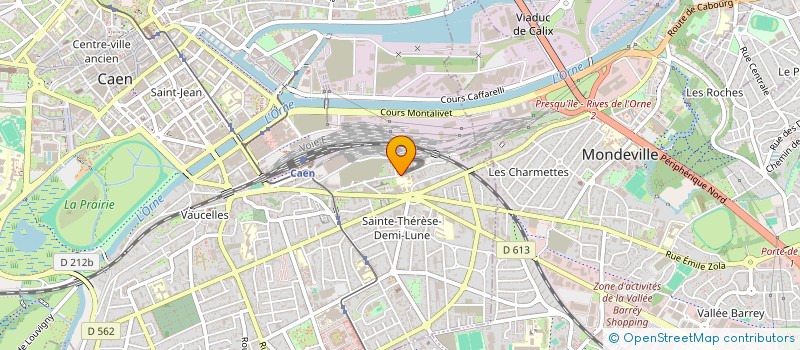 localisation de l'entreprise SOLUTION TECHNIQUE EVENEMENT à CAEN