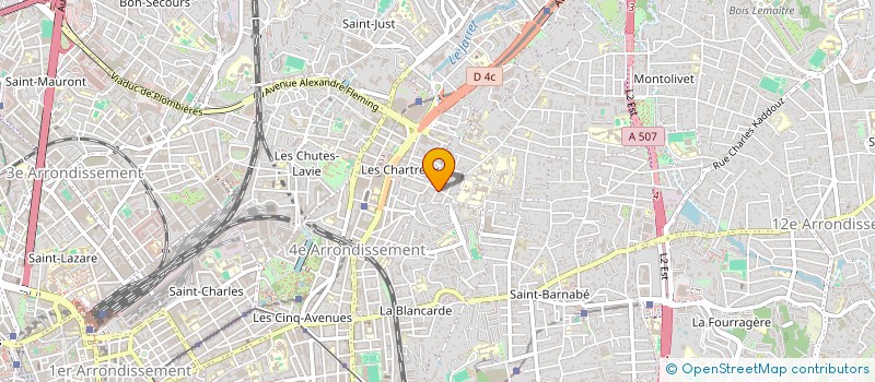 localisation de l'entreprise SOLUTION TECHNIQUE RENOVATION BATIMENT à MARSEILLE
