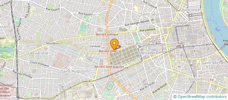 localisation de l'entreprise SOLUTION TO NET à BORDEAUX
