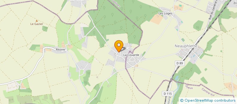 localisation de l'entreprise SOLUTION TP à GUAINVILLE