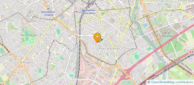 localisation de l'entreprise SOLUTION TRANSITION à MONTPELLIER