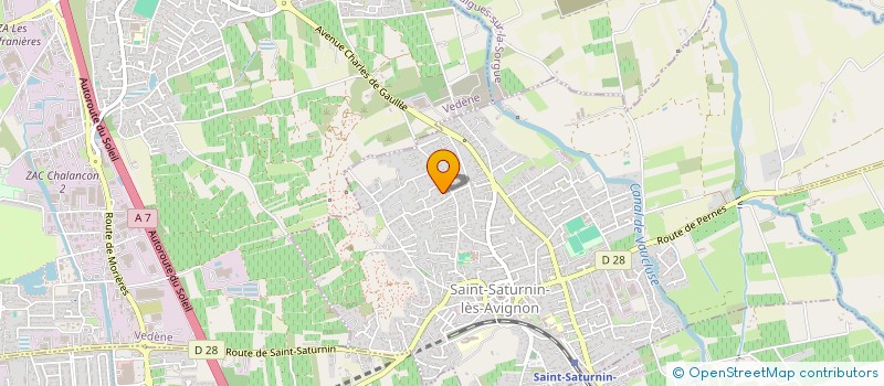 localisation de l'entreprise SOLUTION TRAVAUX CONSEIL à SAINT-SATURNIN-LES-AVIGNON