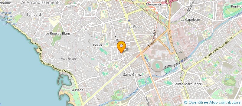 localisation de l'entreprise SOLUTION VERTE à MARSEILLE