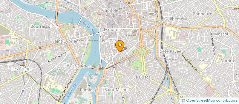 localisation de l'entreprise SOLUTION VOYAGES à TOULOUSE