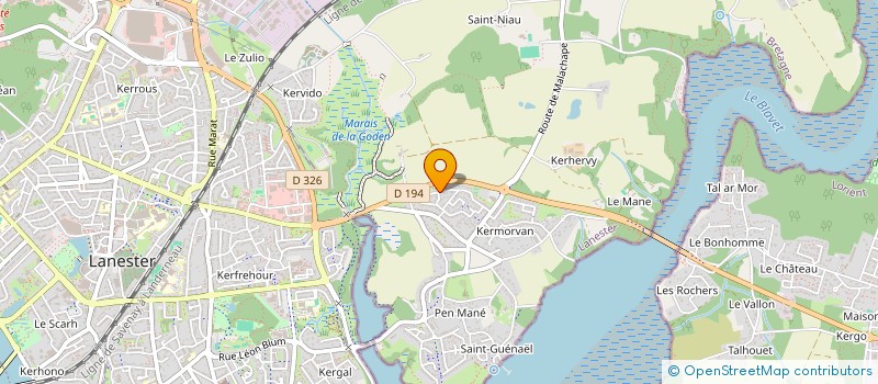 localisation de l'entreprise SOLUTION76  LANESTER