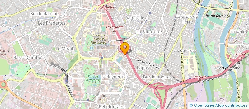 localisation de l'entreprise SOLUTIONDATA  TOULOUSE