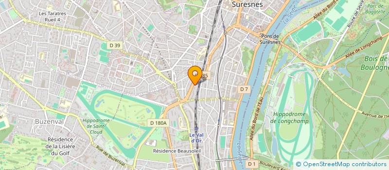 localisation de l'entreprise SOLUTIONFORGE à SURESNES
