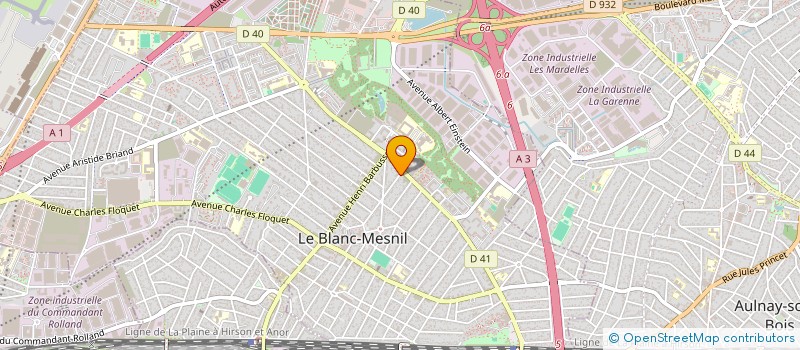 localisation de l'entreprise SOLUTIONNEURBNB à LE BLANC-MESNIL