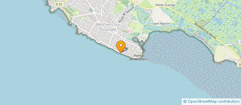localisation de l'entreprise SOLUTIONS 2 R  MESCHERS-SUR-GIRONDE