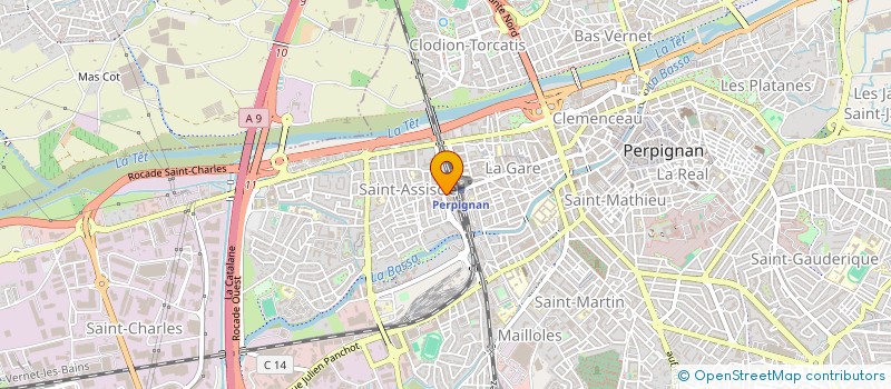 localisation de l'entreprise SOLUTIONS 30 ENERGIES  PERPIGNAN