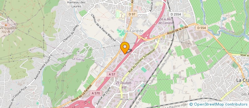 localisation de l'entreprise SOLUTIONS 30 GSE  LE LUC