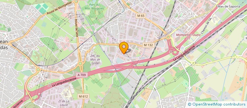 localisation de l'entreprise SOLUTIONS 34 à MONTPELLIER