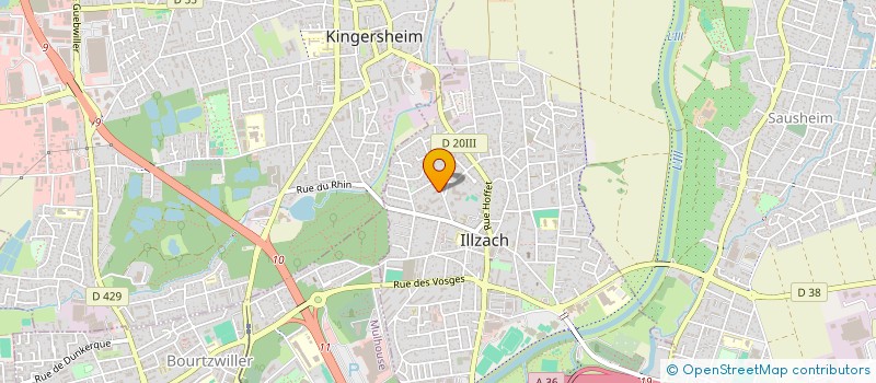 localisation de l'entreprise SOLUTIONS  ILLZACH