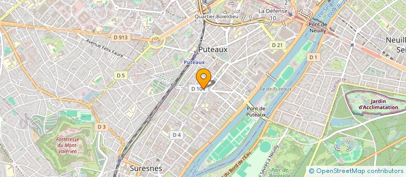 localisation de l'entreprise SOLUTIONS à PUTEAUX